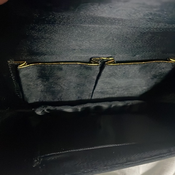 Vintage Sequined Crossbody Clutch Evening Bag w/ 40” Black Twist Rope Cord - Picture 7 of 12